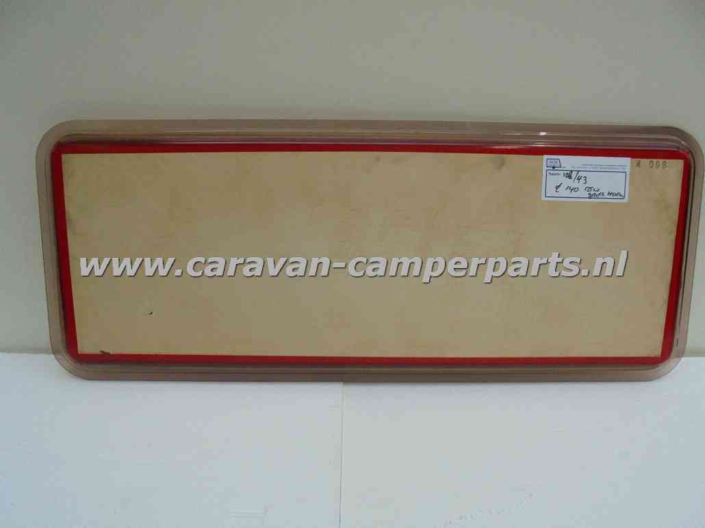 Vast raam 108x43cm
