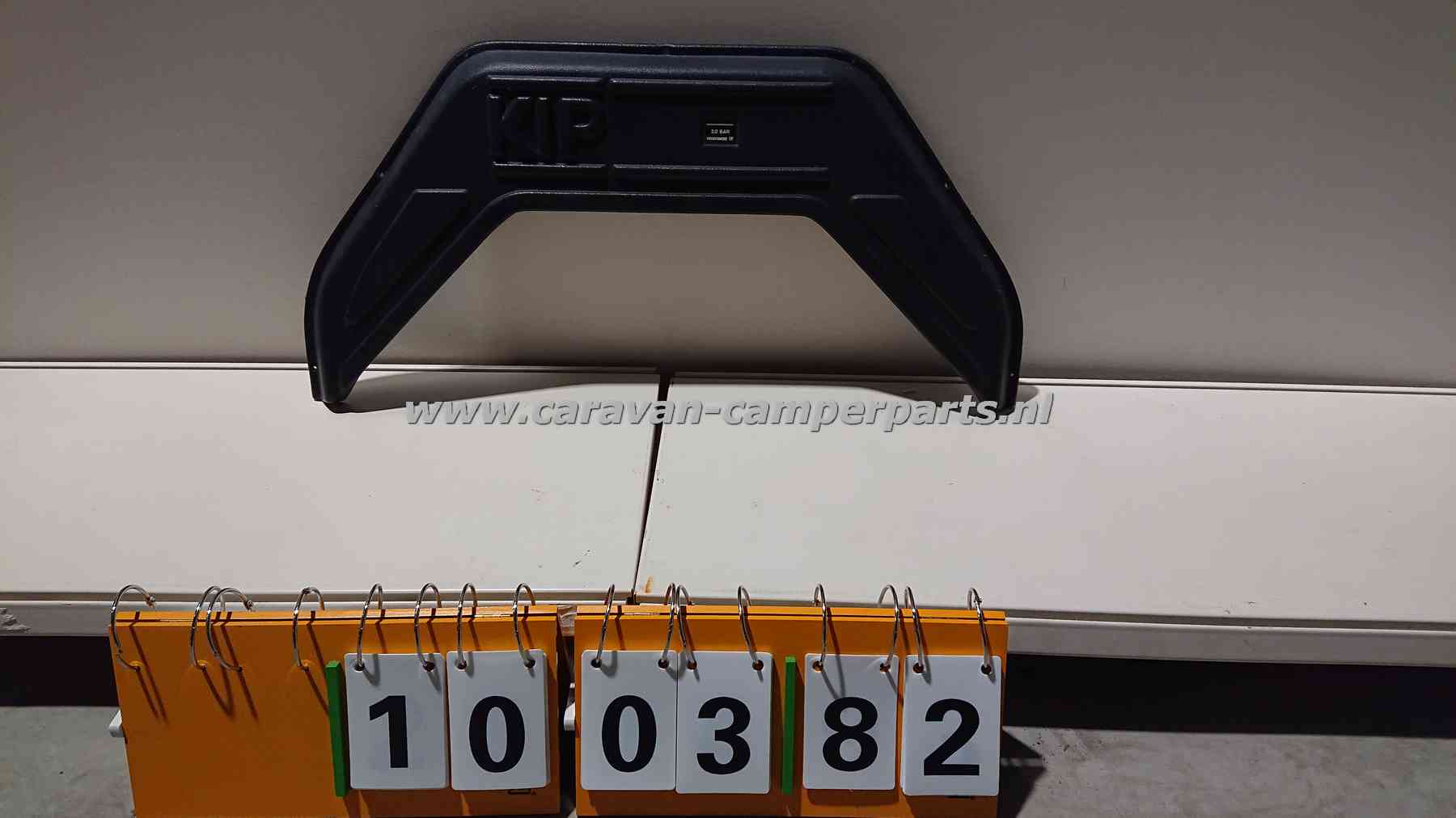 Kip spatbord zwart 71cm bj 1990