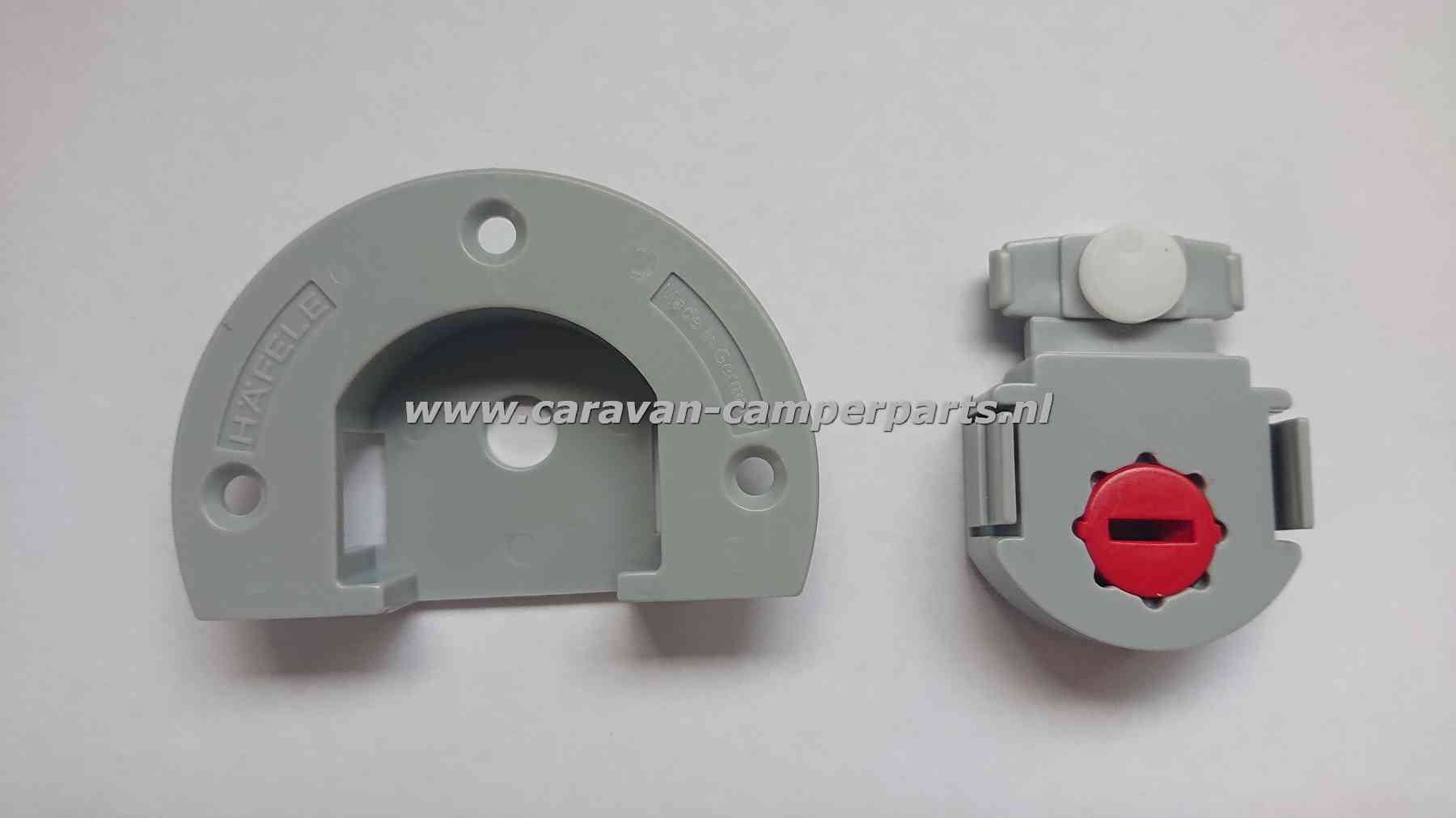 Hobby schuifdeurrunner 07/08 grijs