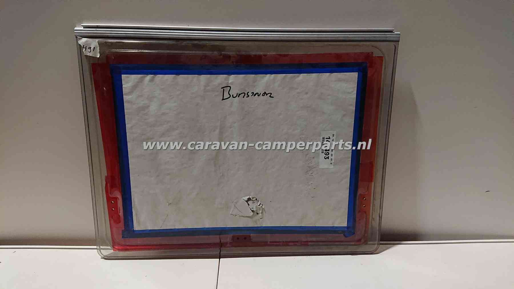 Burstner zijraam 77,5x59,5cm bj 96