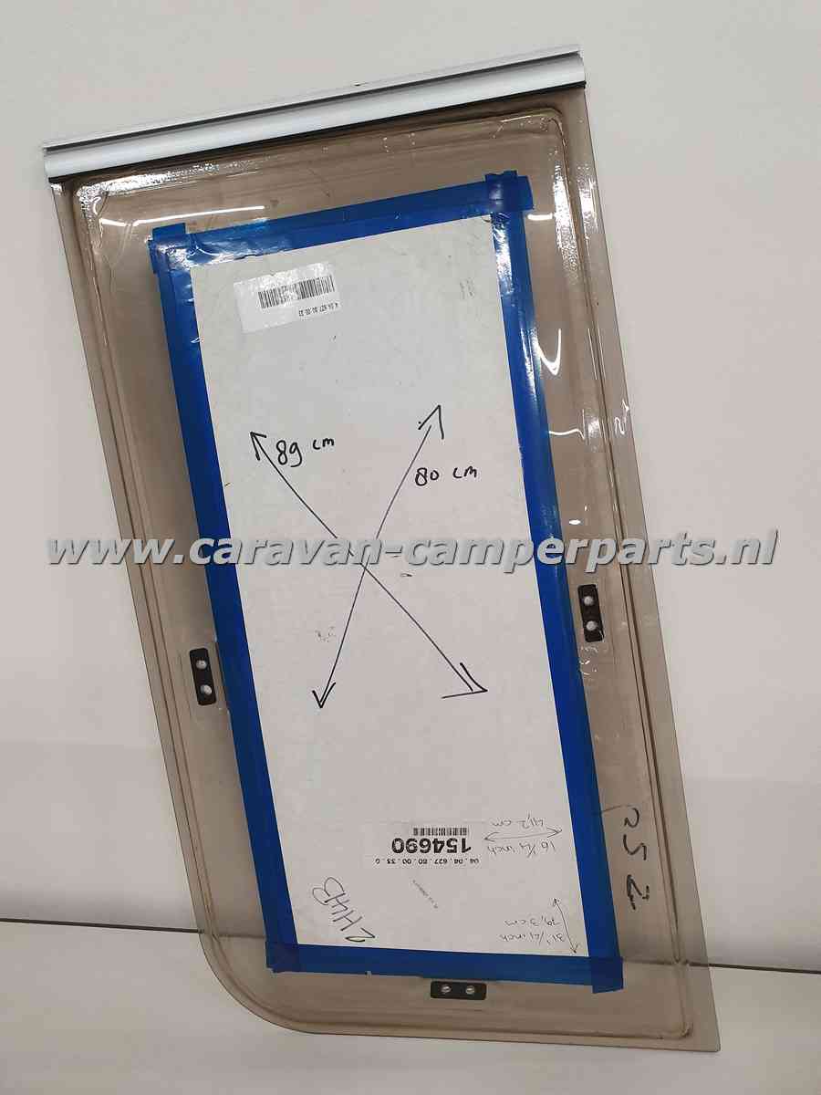 Polyplastic voorraam  41x79,5cm (engels)