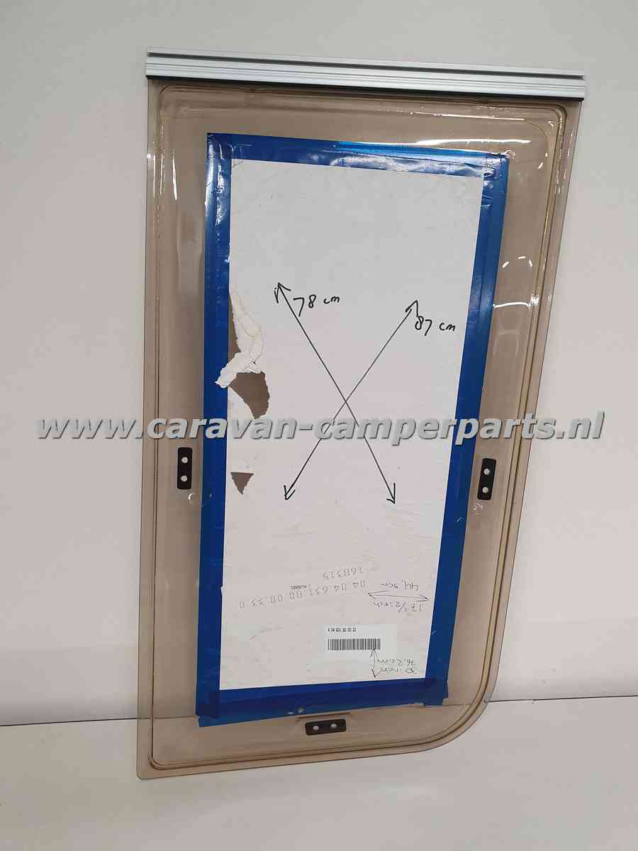 Polyplastic voorraam L 44,5x77cm engels