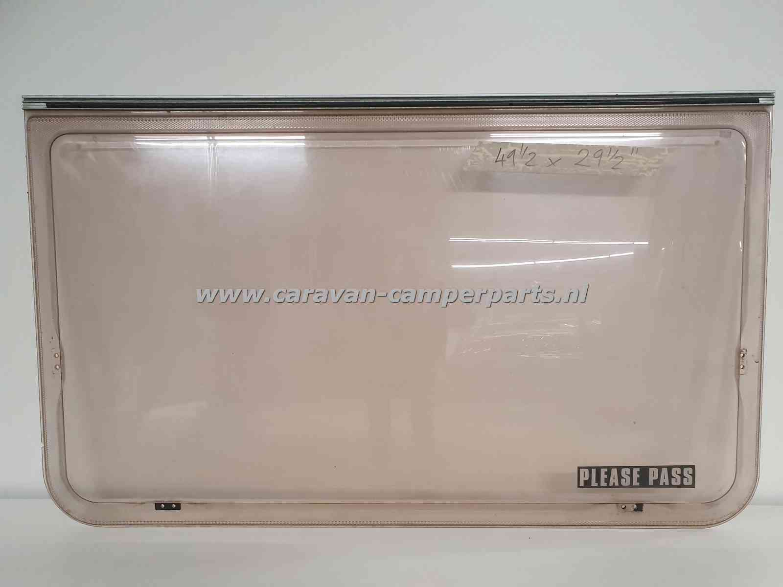 Polyplastic raam 124x74cm