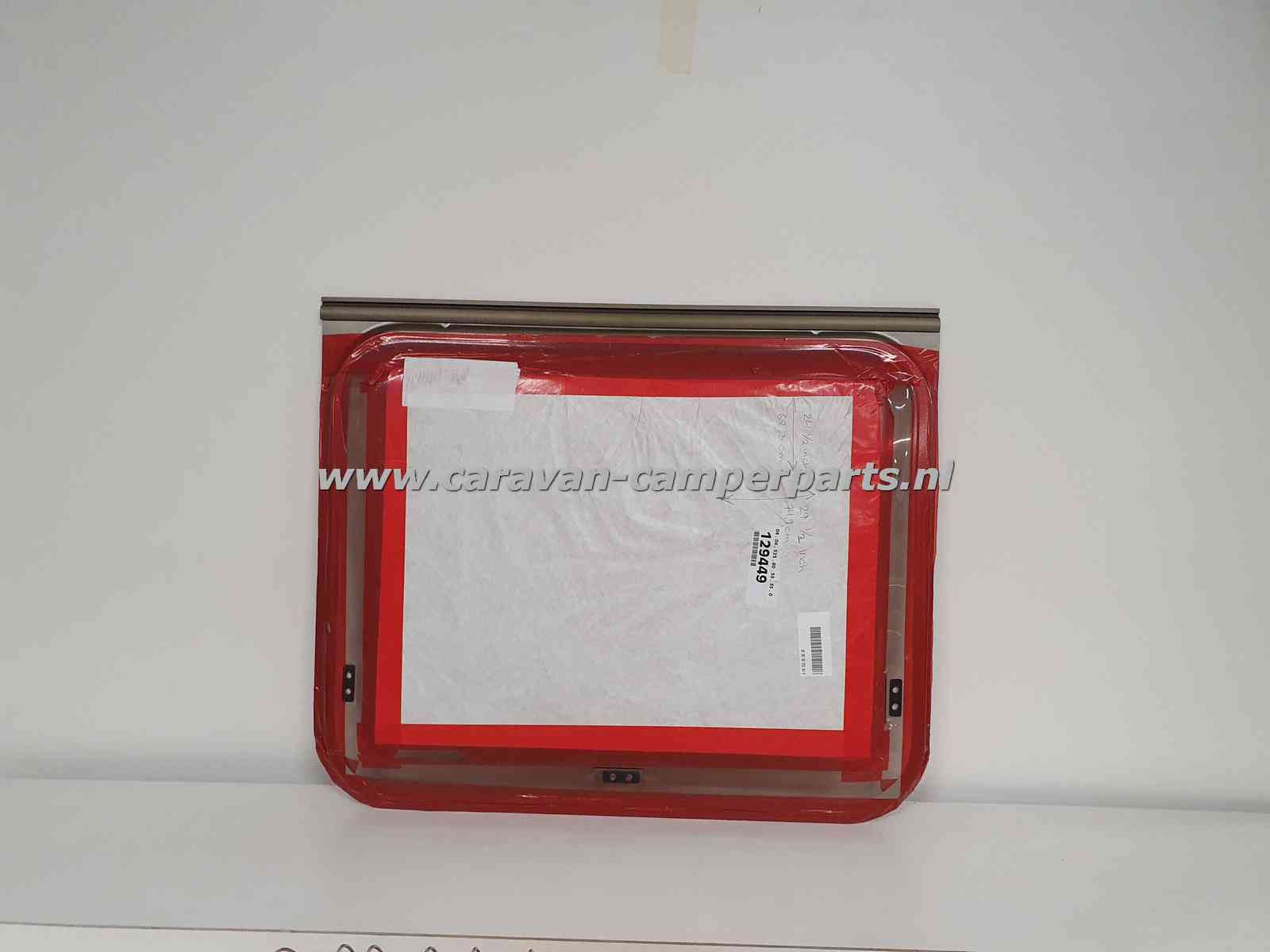 Polyplastic raam 75x62cm, goudkl. rand