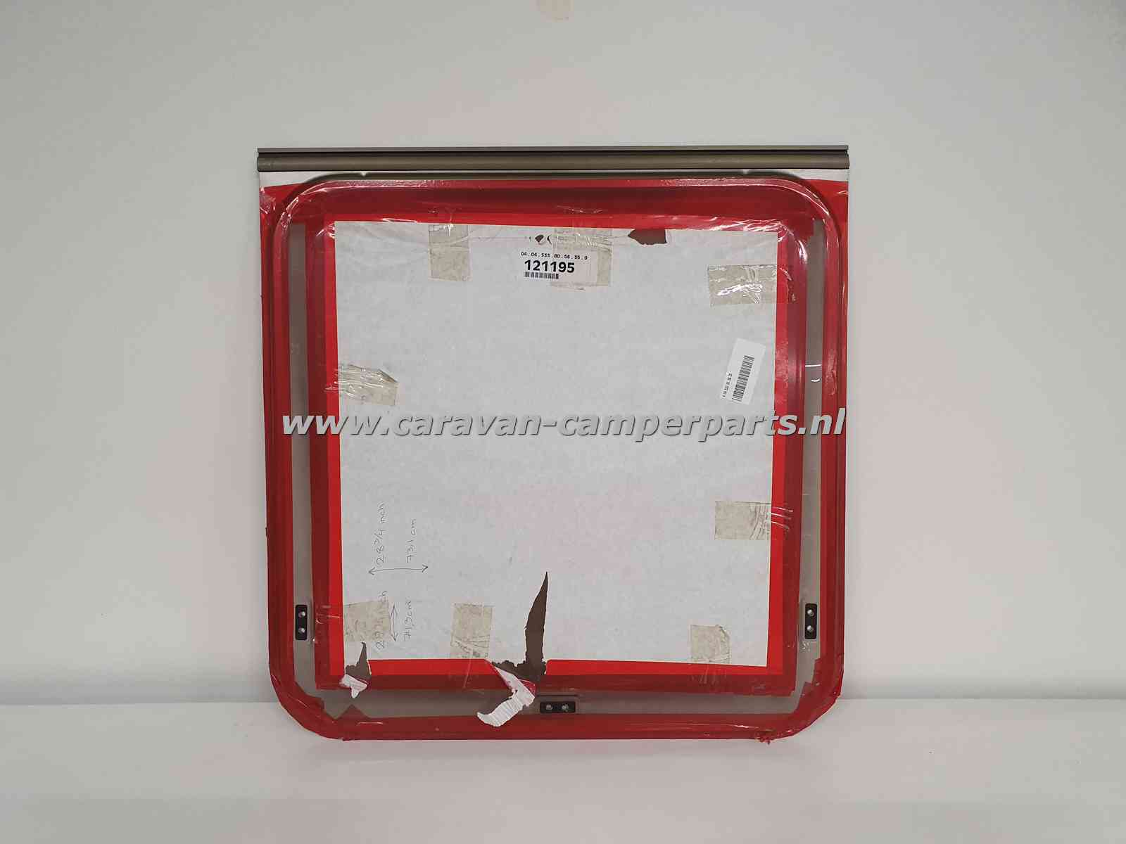 Polyplastic raam 73,5x74cm, goudkl. rand