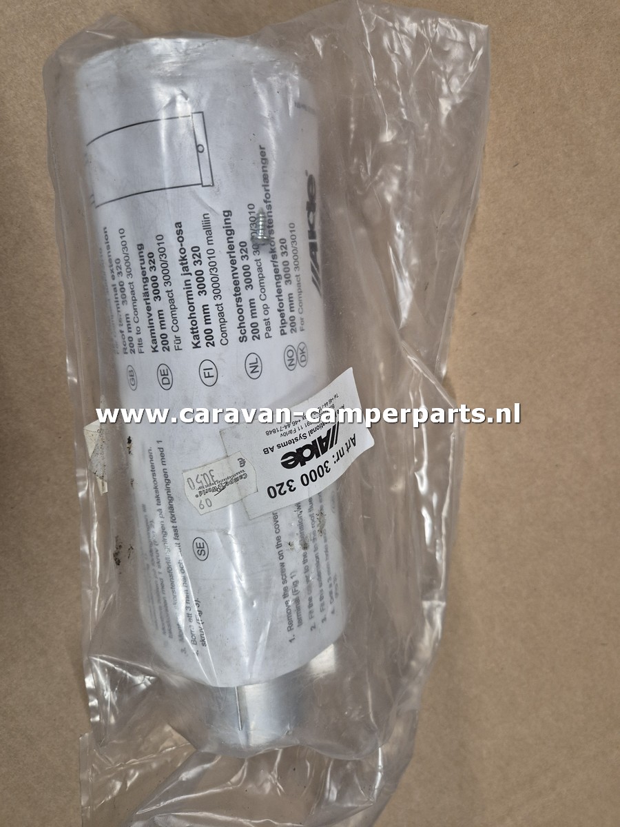 Primus Alde schoorsteen verlenger 3000