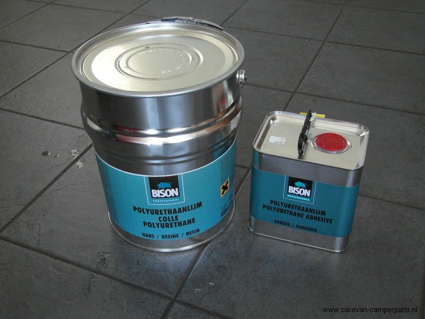 Bison Polyurethaanlijm 15 kg set