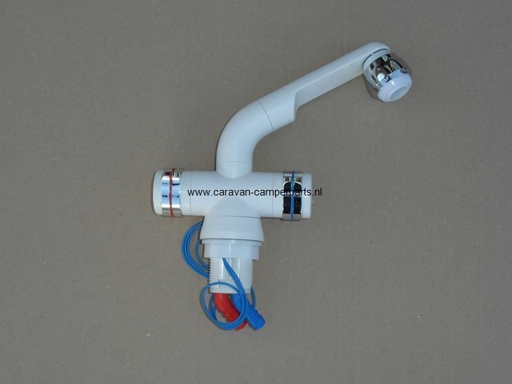 Mengkraan barwig wit/ chrome